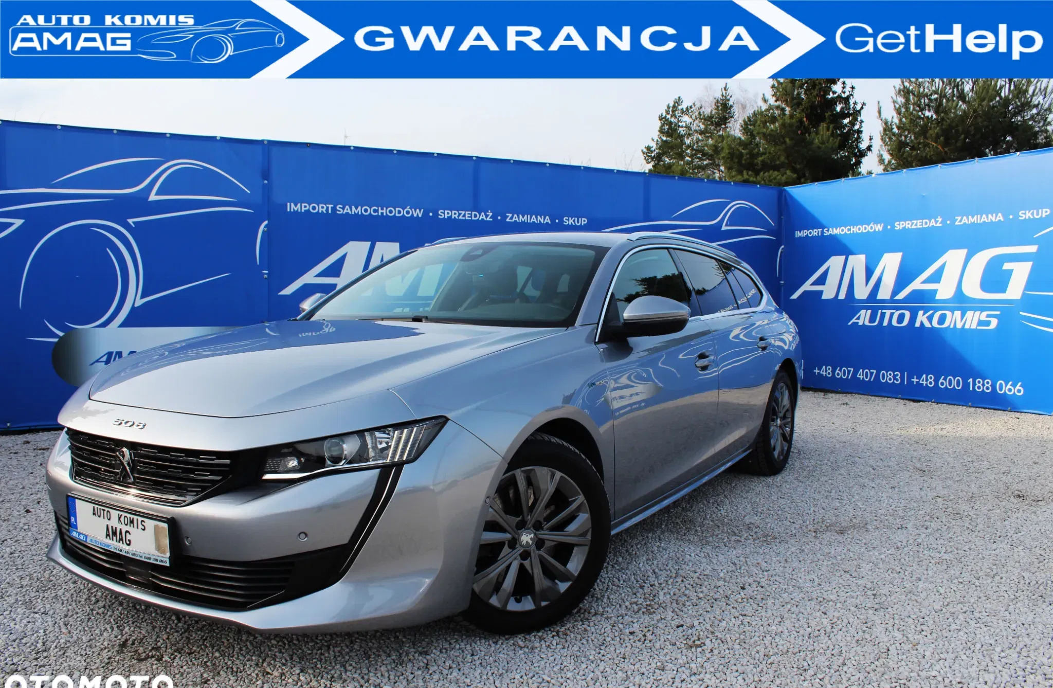 wielkopolskie Peugeot 508 cena 117900 przebieg: 60000, rok produkcji 2021 z Zabrze